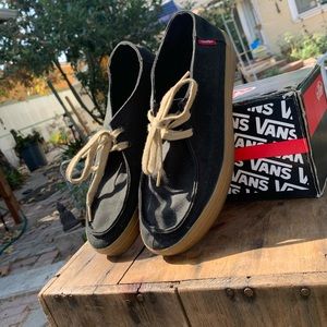 Vans Lace-Up Loafers Never Worn